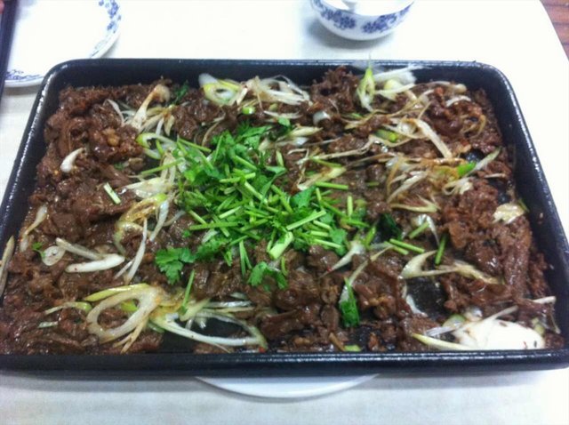 铁板牛肉