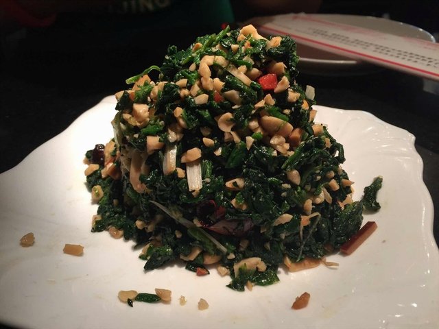 菠菜果仁