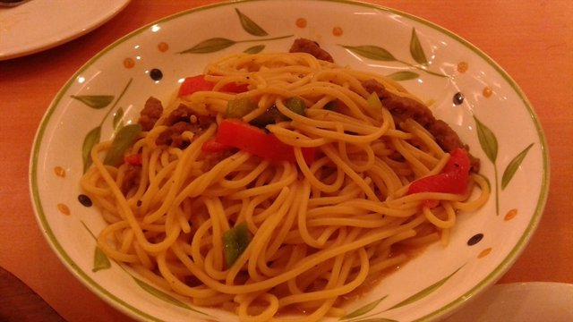 黑椒牛柳意面