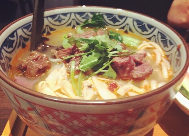 香辣牛肉米线