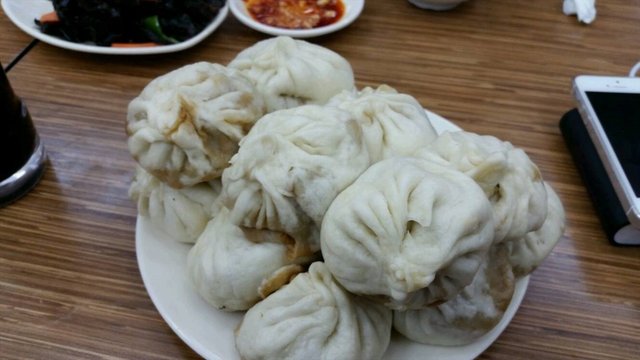 猪肉大葱包子