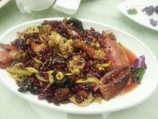 麻辣龙虾
