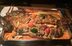 泰式红咖喱烤鲶鱼