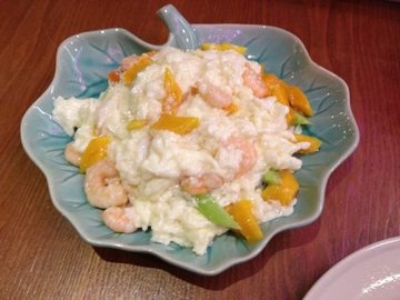 芝士虾仁饭
