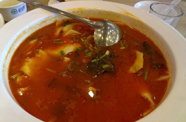 酸汤面片