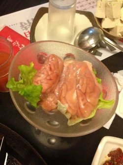 猪脑花