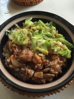 滑鸡煲仔饭