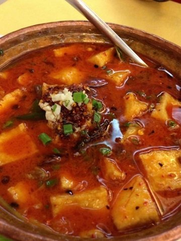 糊辣米豆腐