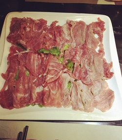 热气羊肉