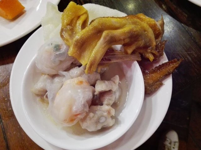 排骨虾饺