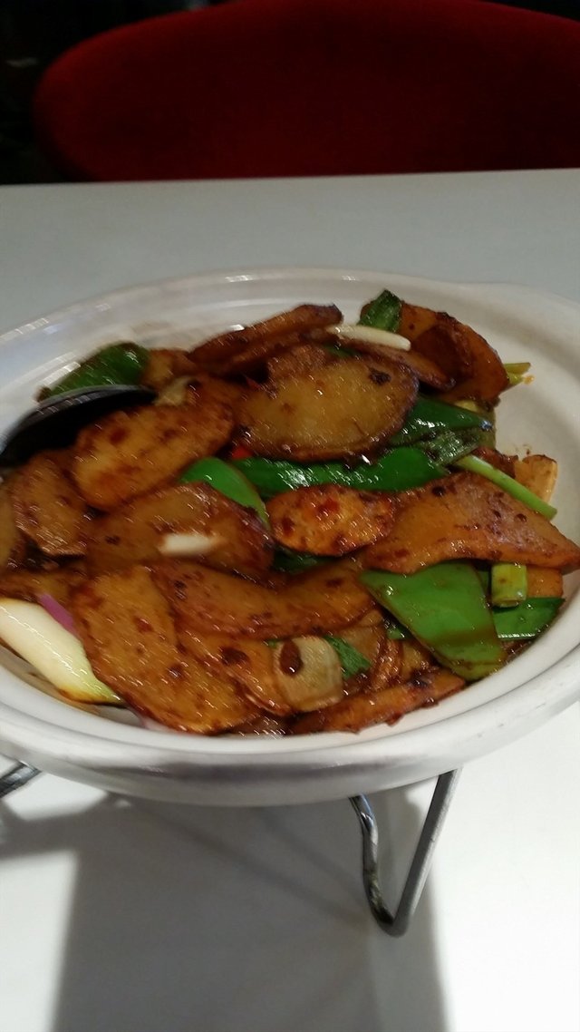 干锅土豆片