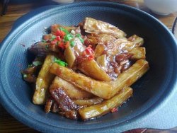 鲮鱼茄子煲