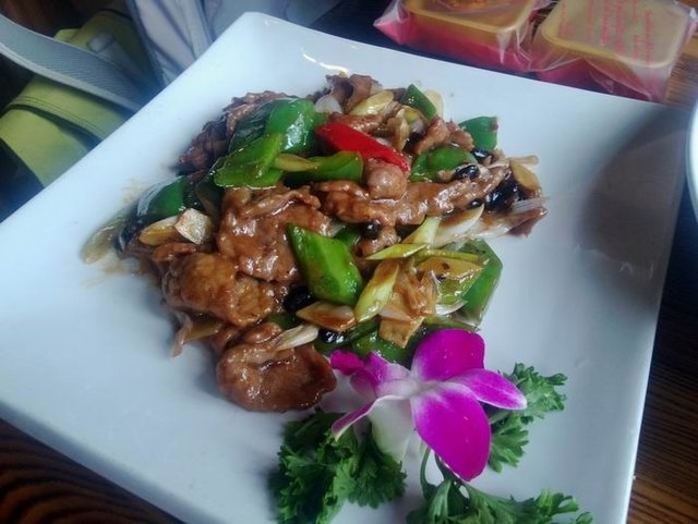 豉椒牛柳