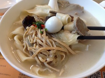 浓汤烩面