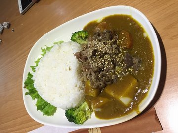 肥牛咖喱饭