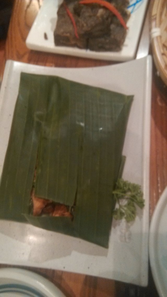 荷叶炒菌菇