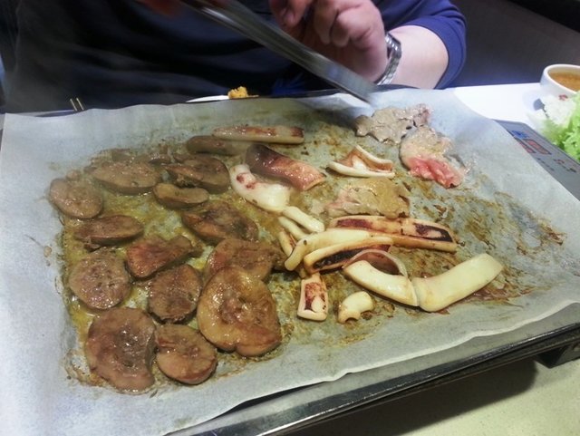 纸上烤肉