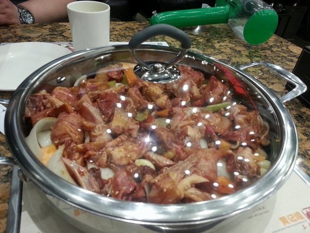 焖牛肉锅