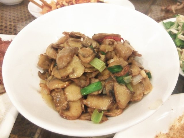 小炒口蘑