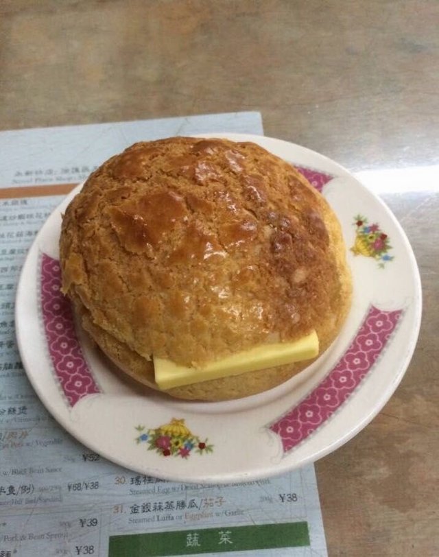 菠萝油
