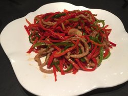 爆辣牛肉丝
