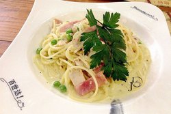 培根奶油意大利面