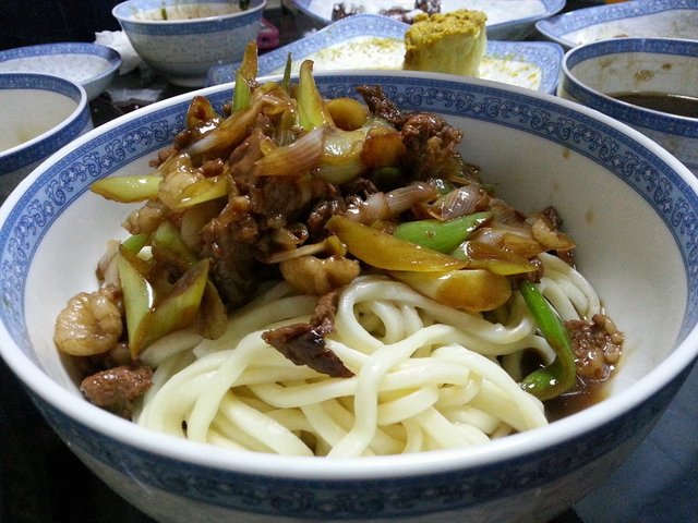 羊肉汆面