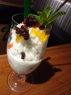 叶青红豆冰
