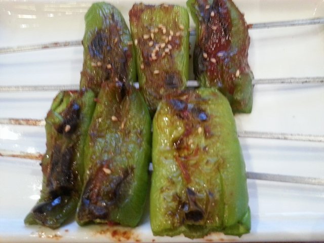 烤尖椒