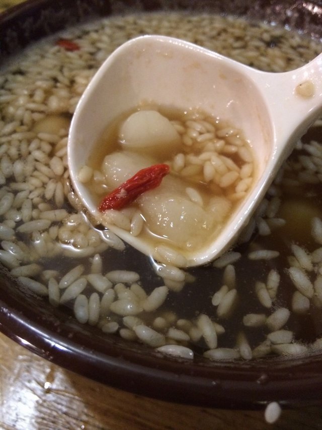 红糖醪糟小汤圆