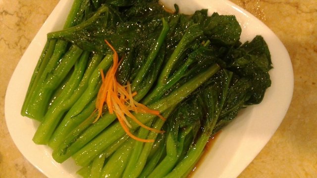 白灼靓菜心