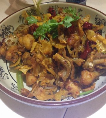 干锅牛蛙