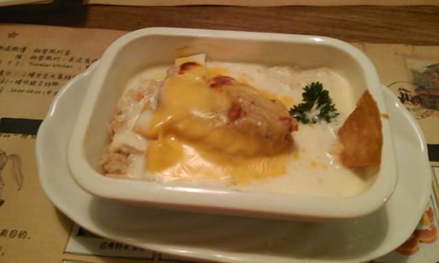 香芒白汁鸡扒饭