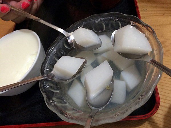 杏仁豆腐