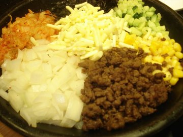 芝士石锅拌饭