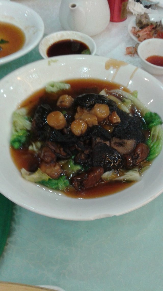 元贝蚝市焖生菜