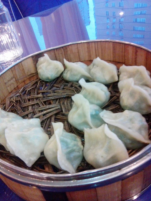 茴香鸡蛋蒸饺