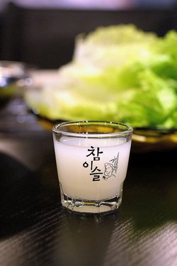 韩国米酒