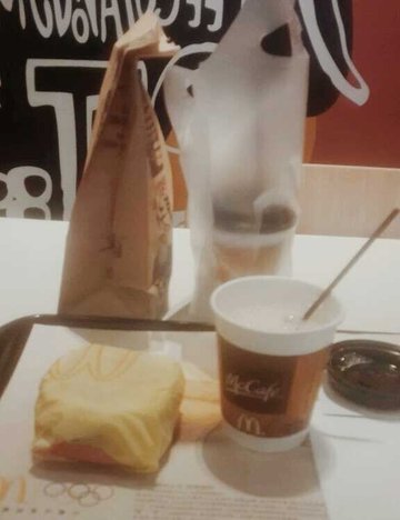 猪柳麦满分早餐套餐