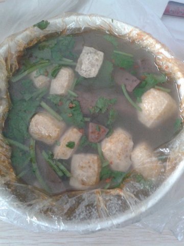 鸭血粉丝汤