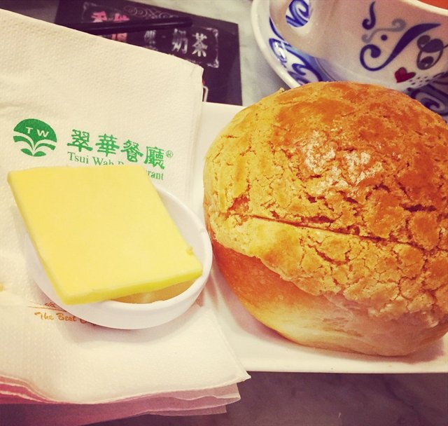 菠萝油