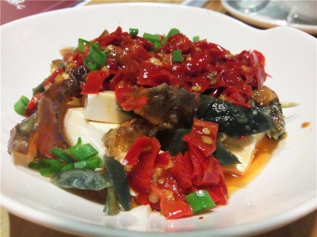 皮蛋豆腐