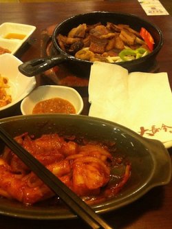 章鱼石锅拌饭