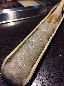 竹筒虾滑