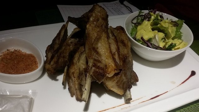 中东式烤羊小排