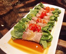薄荷牛肉卷