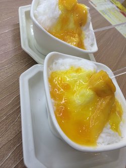 芒果牛奶绵绵冰