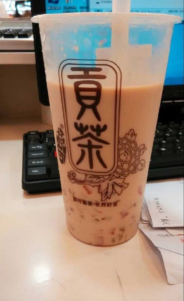 招牌珍珠奶茶