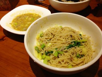 蟹粉芦笋干挑面
