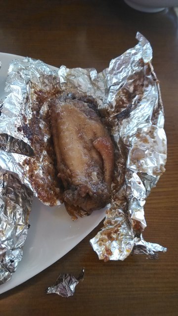 锡纸包鸡